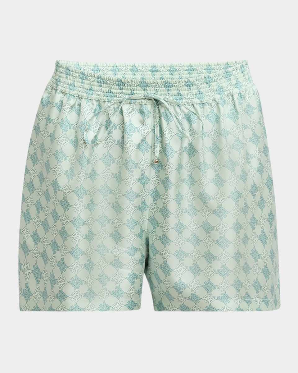 Ma Quad Silk Pull-On Shorts